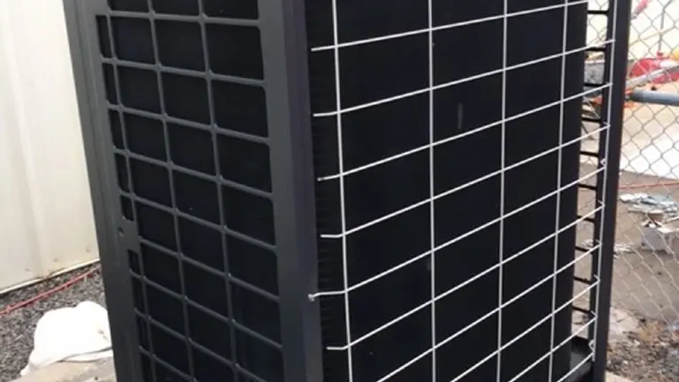 Coated cabinet and coil