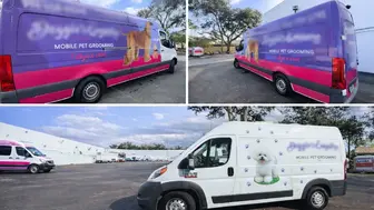 Mobile Pet Grooming 3 Vans