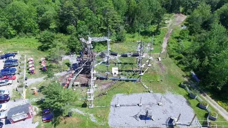 Aerial view from U.S.  Rte 1 