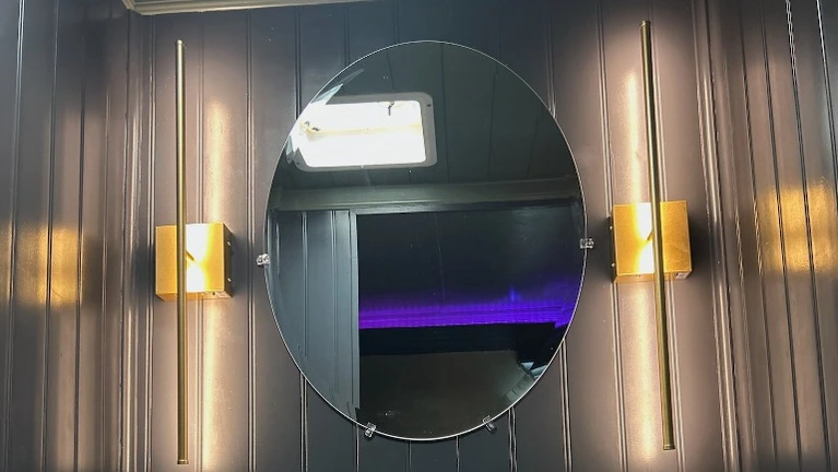 Mobile Lounge Restroom