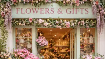 SBA Pre-aproved-Upscale Floral/Gift Boutique with Strong Brand