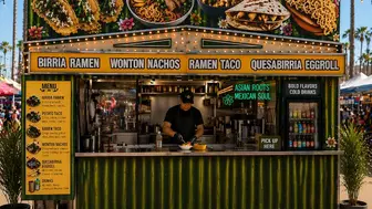 Mobile Asian-Mexican Fusion Food Truck Business