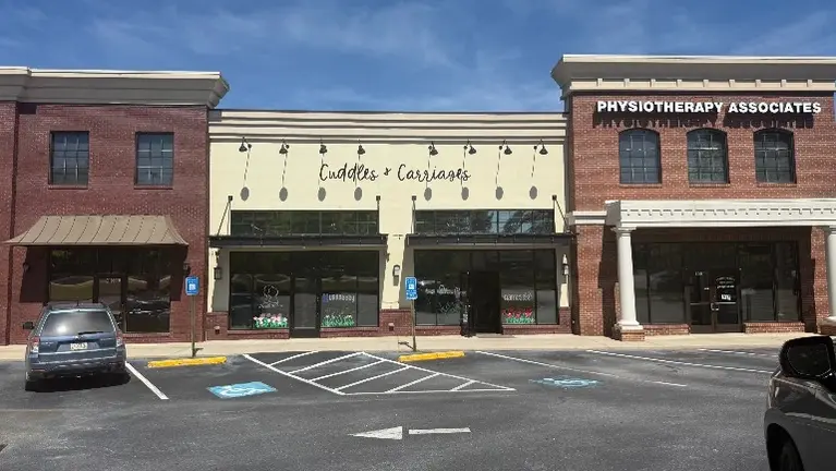 Complete Front View of the Building