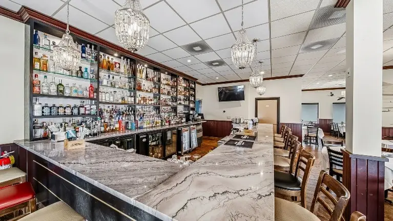 Bar area