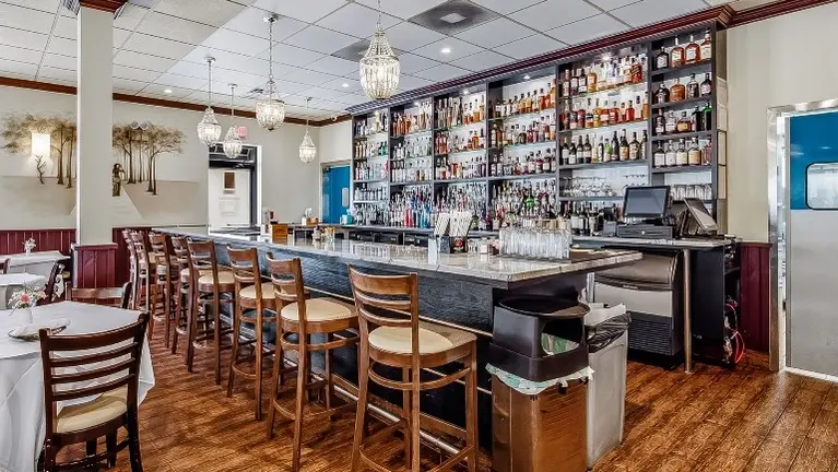 Bar area