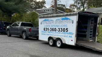 Lawn sprinkler business for sale