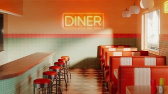 Turnkey Lunch and Breakfast Restaurant for Sale! Low Overhead!