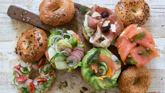Bagel Shop | Fresh Bagels Made In-House Daily Steps from Busy L Train