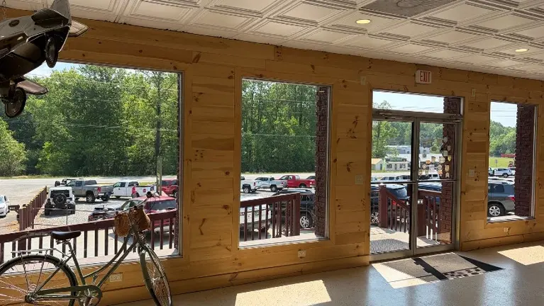 Cleveland Showroom front windows