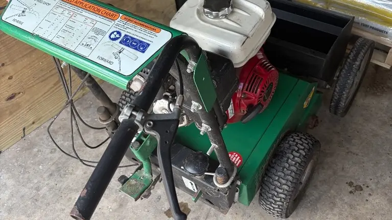 Self propelled Overseeder