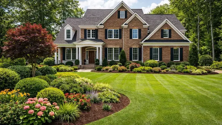 Typical landscaping job