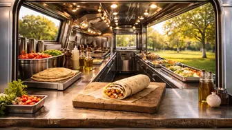 Turnkey and currently in operation Food Trailer – no downtime