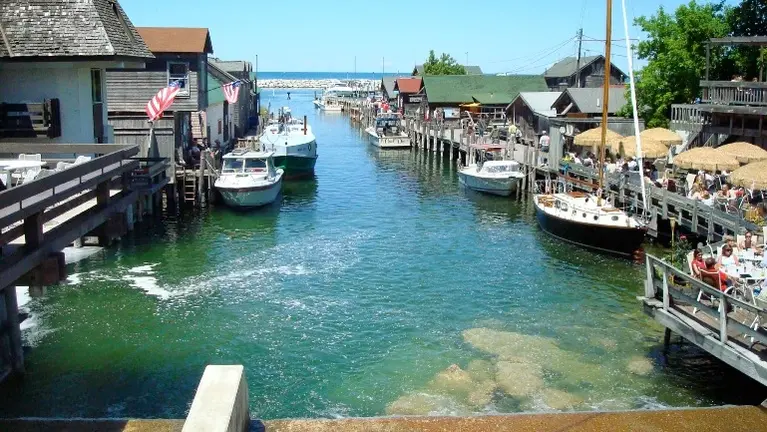 Historic Fishtown in Leland MI