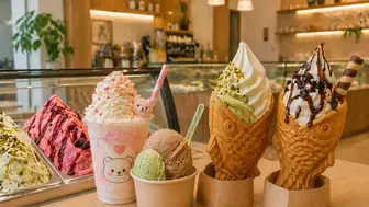 Westfield Mall Ice Cream/Gelato Shop for Sale! Auto Fryer in Shop