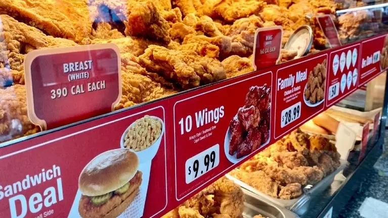 Krispy Chicken Display