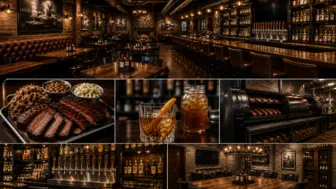 American BBQ Restautaurant with bar and R/E