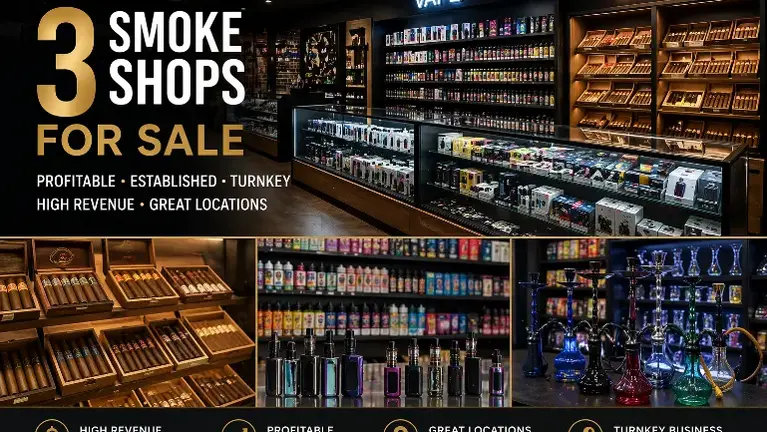 Clean, organized retail setup with strong customer flow