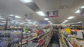 Beauty supply store on busy road