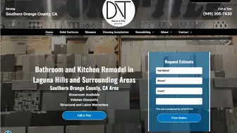 Tile, quartz, cabinet Showroom