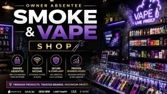 Absentee Smoke & Vape Shop - Inventory Included, Arlington TX