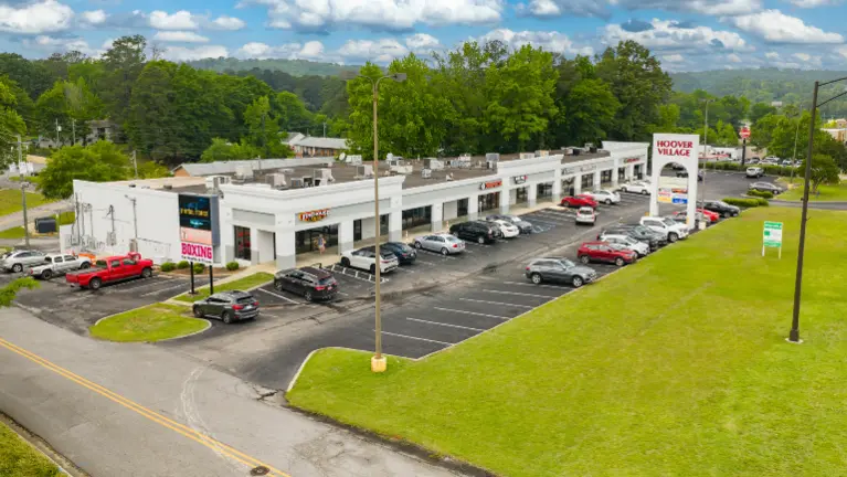 Retail center location with strong visibility, parking, and surrounding businesses. Retail center location with strong visibility, parking, and surrounding businesses.