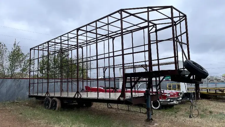Round Spa Trailer Round Spa Trailer