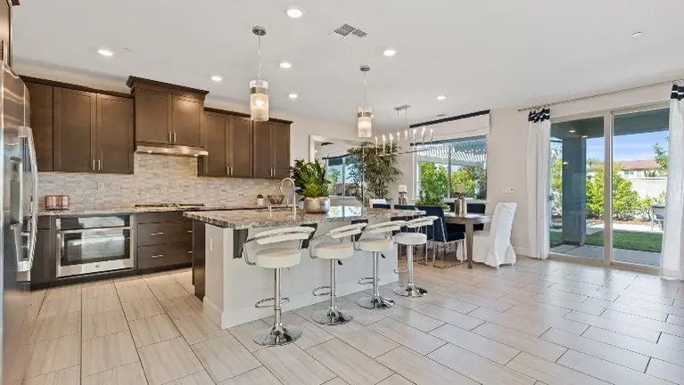 Designer kitchen.