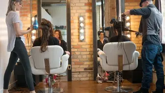 Busy Beauty Salon in Cambridge