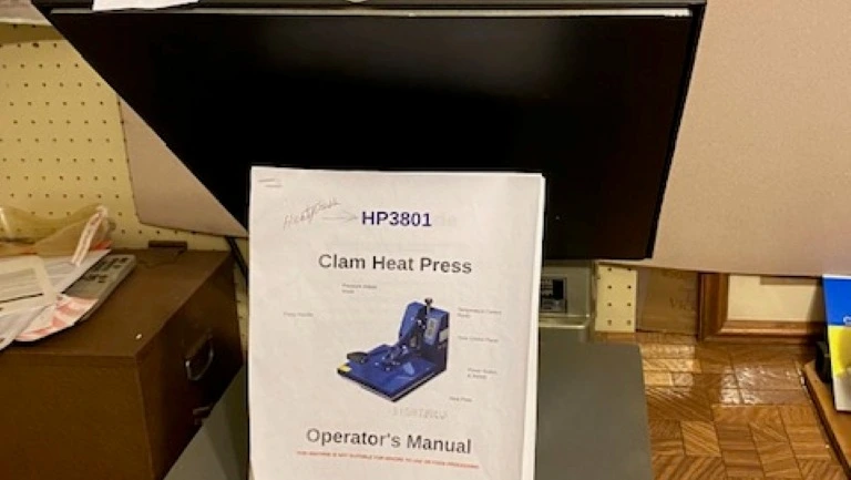 Clam Heat press 16x20 Clam Heat press 16x20