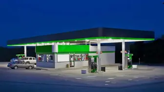 Branded Gas Station w/ Gaming, Restaurant & Property