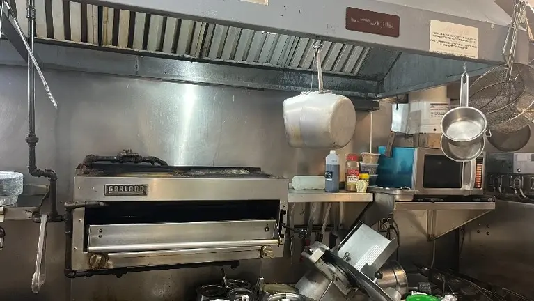 Kitchen Clean and in use
