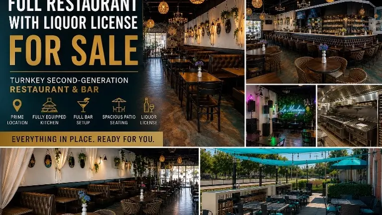 Fully remodeled restaurant 