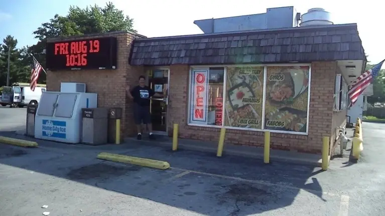 Outside the Store