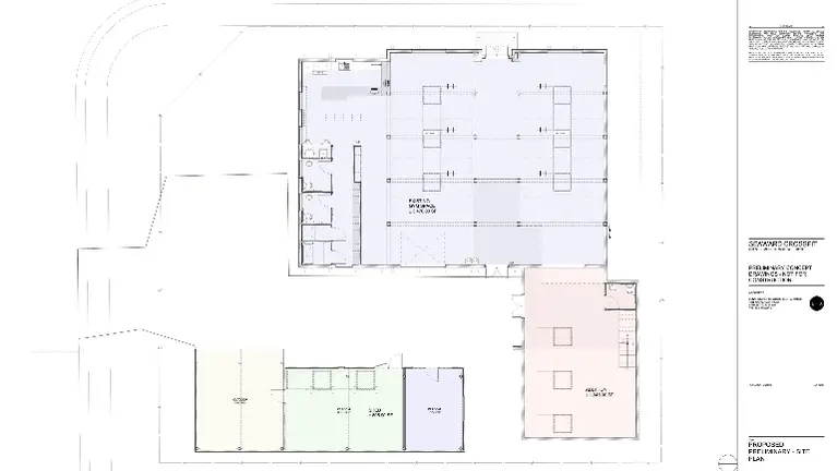 Layout and proposed expansion possibility Layout and proposed expansion possibility