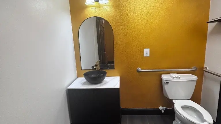 Two bathrooms Two bathrooms