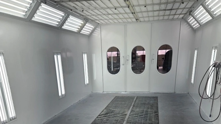 Drive thru Paint Booth