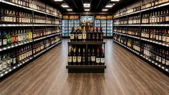 High Volume Liquor Store with Property with 6 apartments