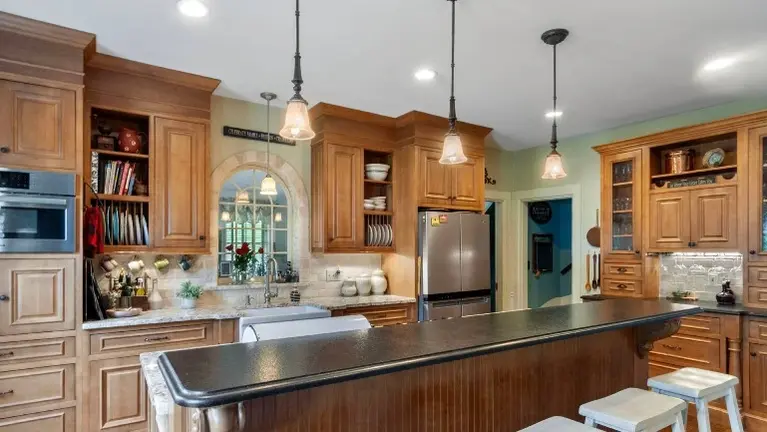 Owner's Kitchen in house