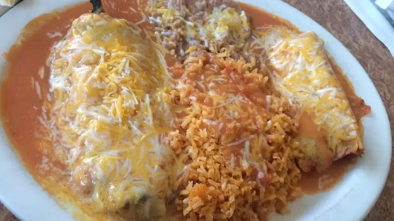 Enchilada plate