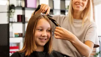 Kids-focused hair salon providing themed haircut experiences
