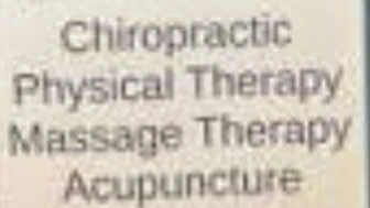 Chiro, Physical Therapy,Traditional & Alternative Internal Medicine