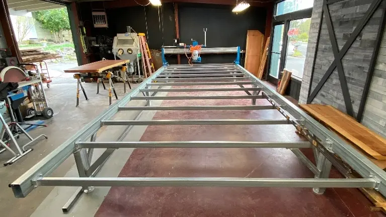 Live Edge Wood Slab Surfacing Machine - Planing + Sanding