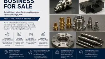 Long-Established Precision Machining & Turnkey Tooling Operation