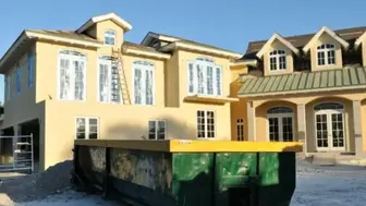 Busy Construction Dumpster business in Orange County