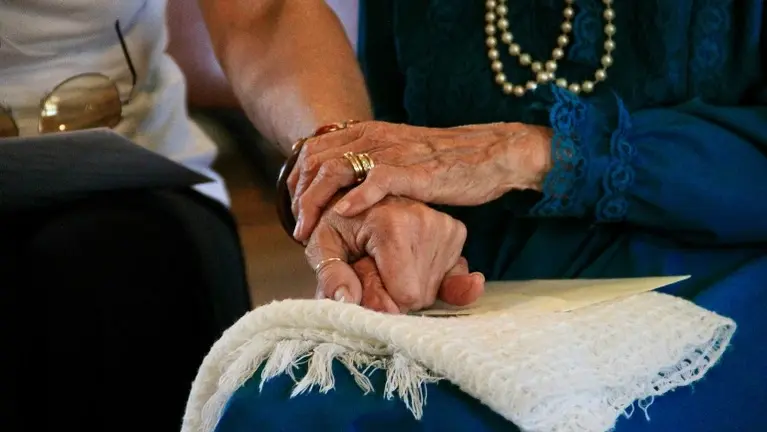 caregiver and client caregiver and client