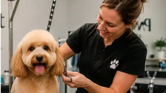 Rapidly growing dog grooming and boarding business
