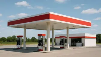 1,660+/- SF Gas Station