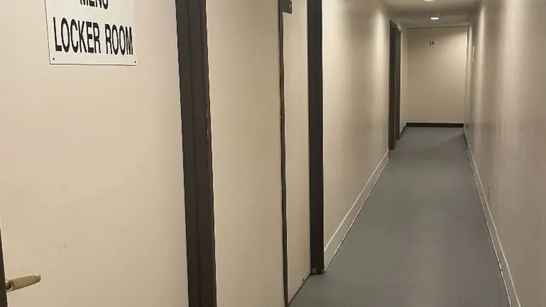 Locker rooms Locker rooms