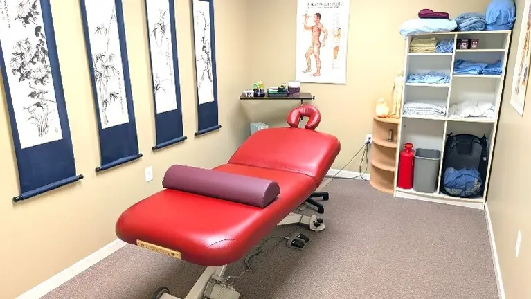 One of the 4 treatment rooms