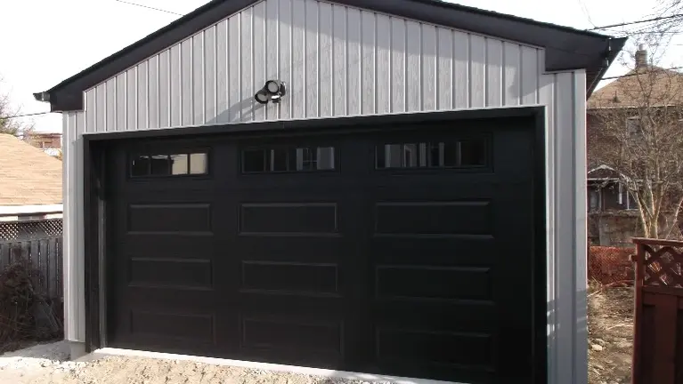 rear yard garage